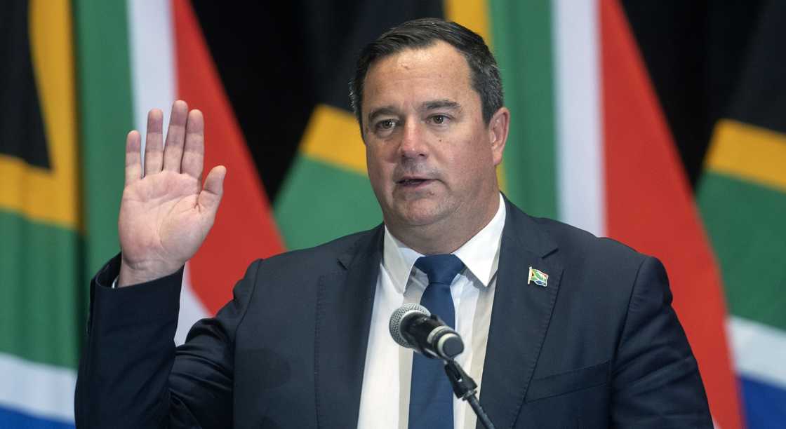 John Steenhuisen at Cape Town International Convention Centre John Steenhuisen at Cape Town International Convention Centre