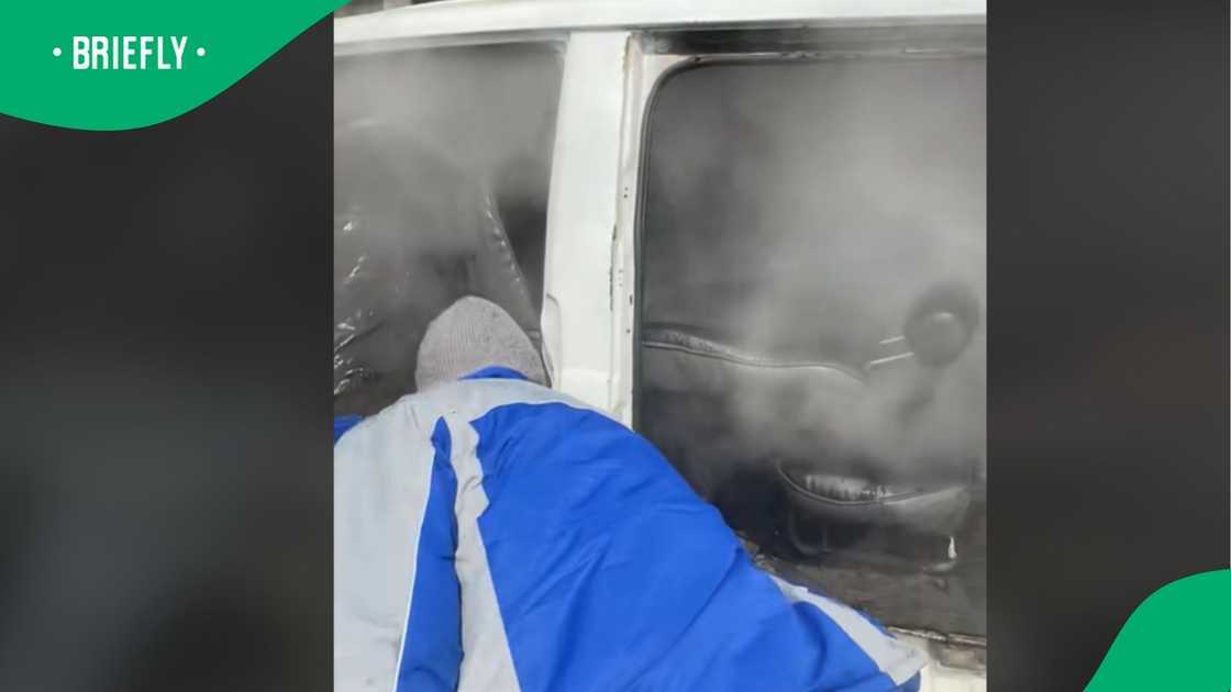 A video of taxi passengers went viral on TikTok. A video of taxi passengers went viral on TikTok.