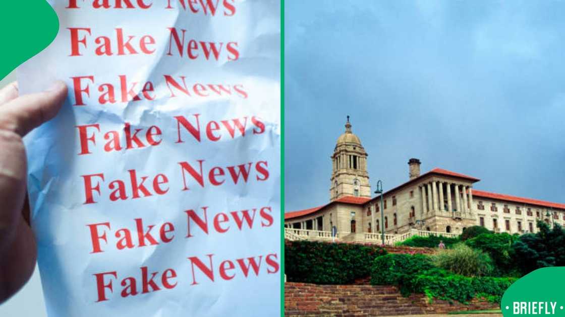 Fake post on Trump and Ramaphosa exchange