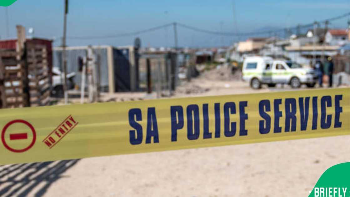 SAPS crime scene