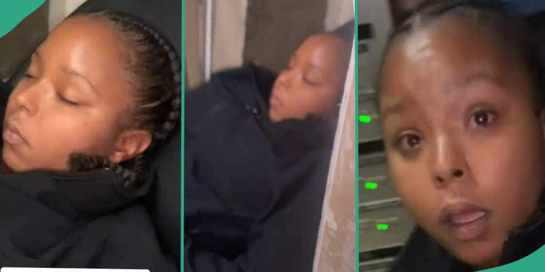 A woman's boss took a video of her sleeping at work A woman's boss took a video of her sleeping at work