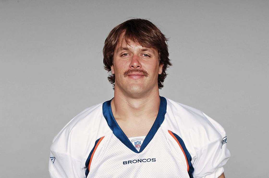 Jake Plummer posed for an NFL headshot Jake Plummer posed for an NFL headshot