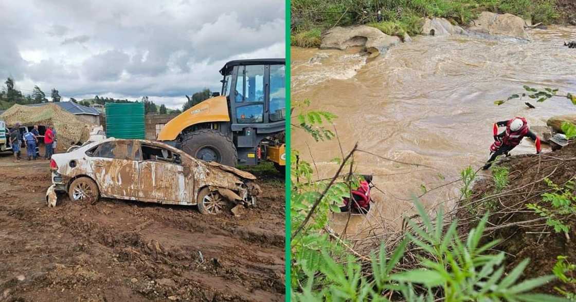 Emergency personnel tried to save KZN flood victims