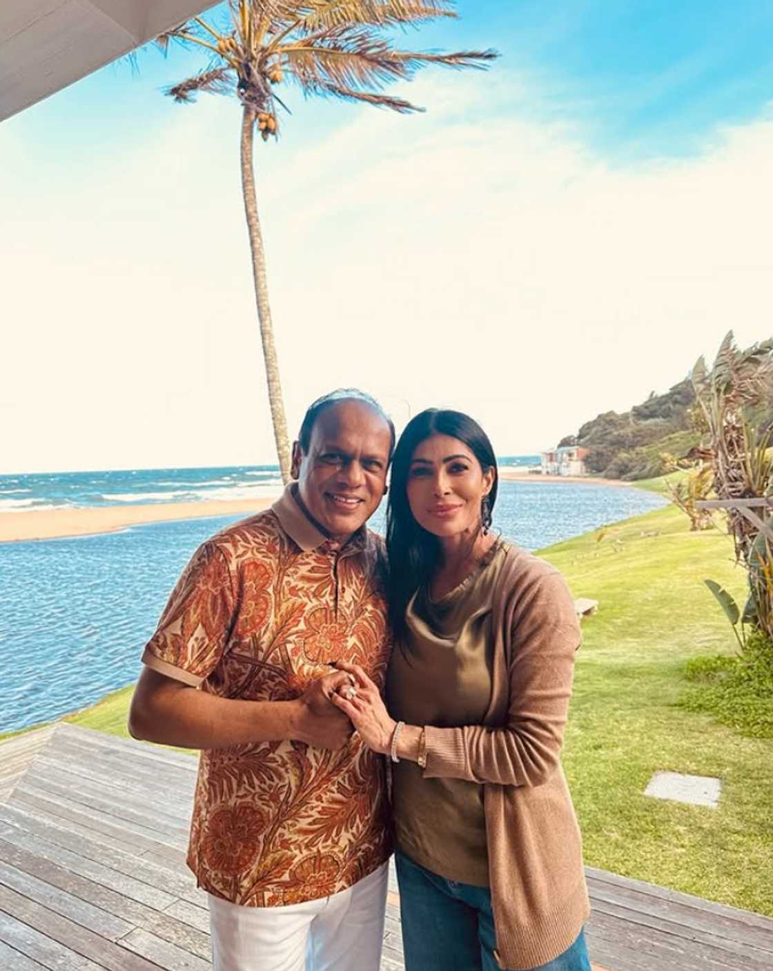 Vivian Reddy celebrated his birthday.