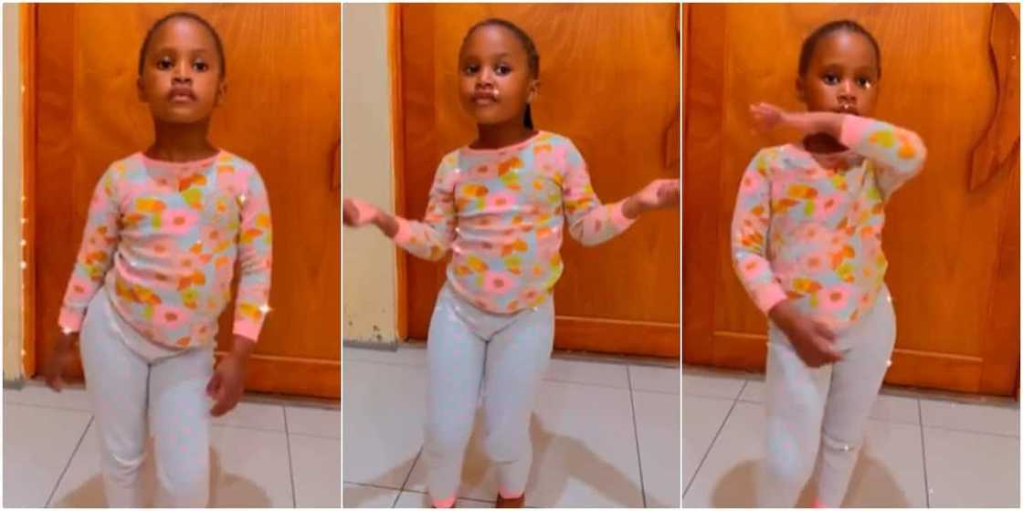 Little girl dancing Little girl dancing