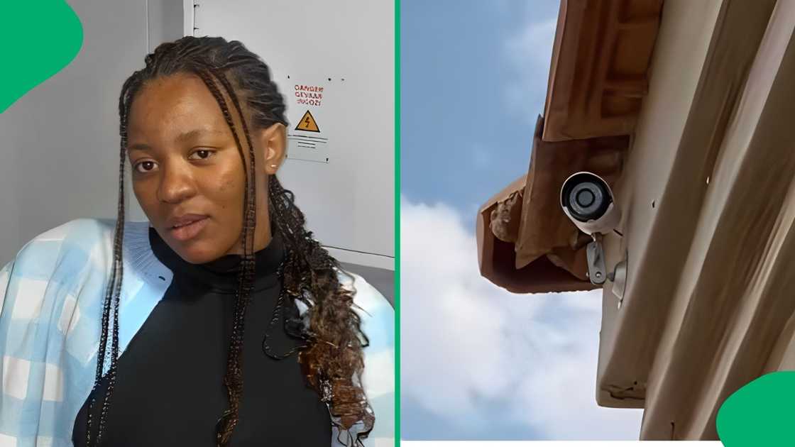 A TikTok user had social media users sharing jokes about her home after seeing the surveillance A TikTok user had social media users sharing jokes about her home after seeing the surveillance