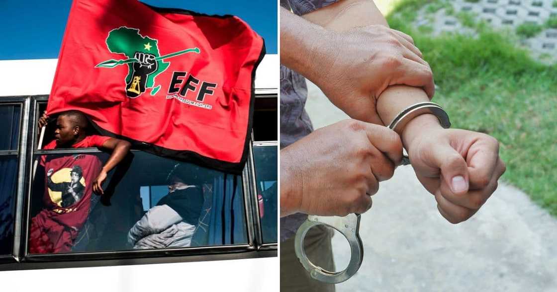 EFF welcomes arrest of DA councillor