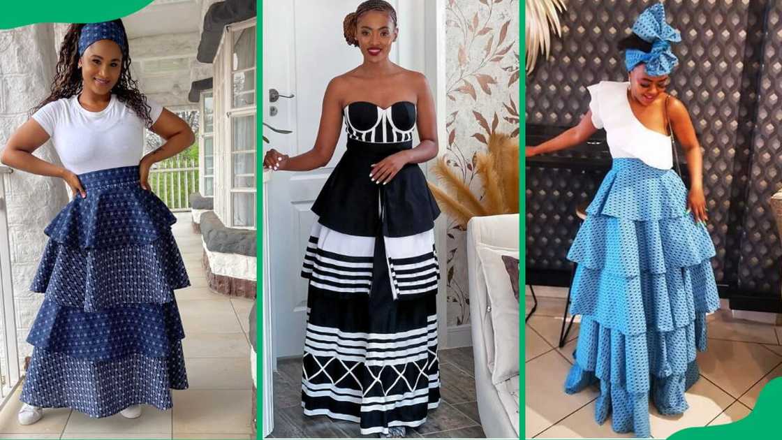 Shweshwe traditional dresses Shweshwe traditional dresses