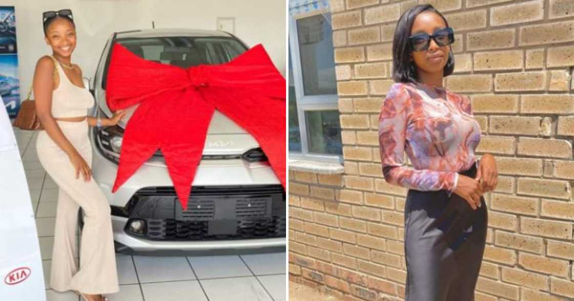 Lady, Mzansi, car, social media Lady, Mzansi, car, social media