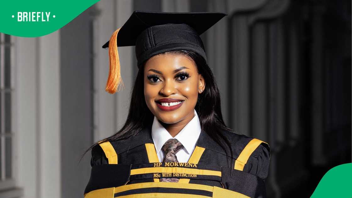 Hlengane Precious Mokwena (26), is a rising star in South Africa’s academic and science community Hlengane Precious Mokwena (26), is a rising star in South Africa’s academic and science community