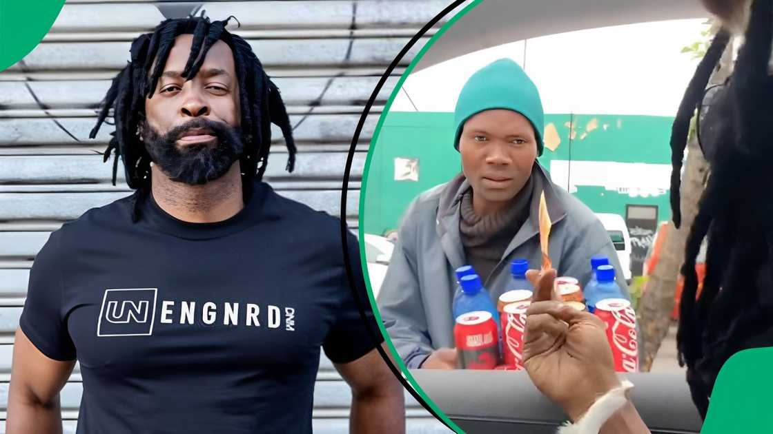 DJ Sbu apologised to the street vendor he humiliated DJ Sbu apologised to the street vendor he humiliated