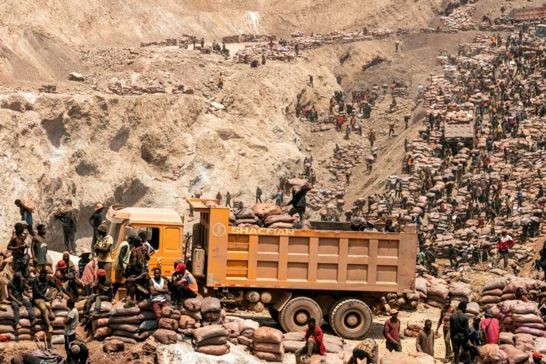 Rights campaigners have repeatedly warned of child labour and poor safety in DR Congo's informal cobalt mines