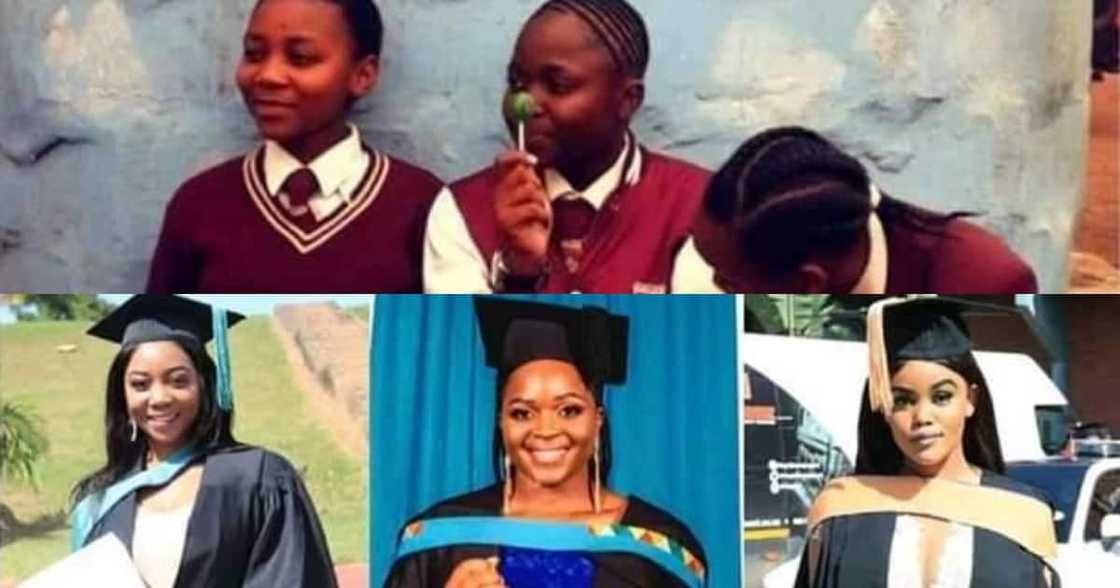 3 Proud Mzansi school friends celebrate graduating with inspiring pics 3 Proud Mzansi school friends celebrate graduating with inspiring pics