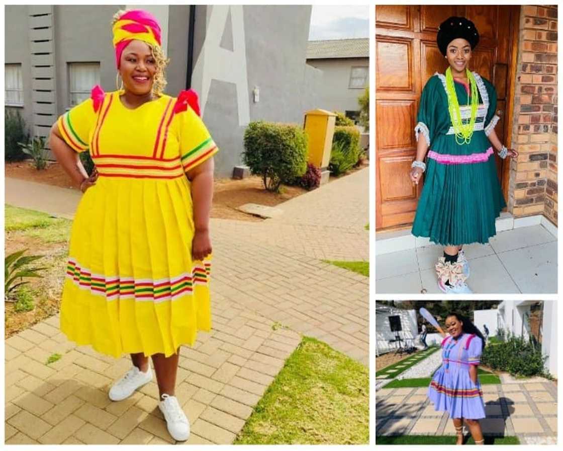 Sepedi plus-size African attire