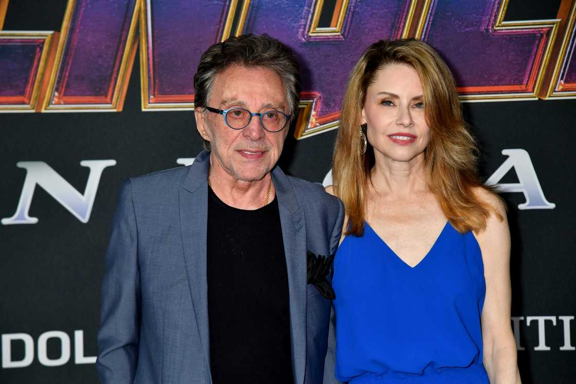 Frankie Valli and Jackie Jacobs at the Avengers: Endgame premiere