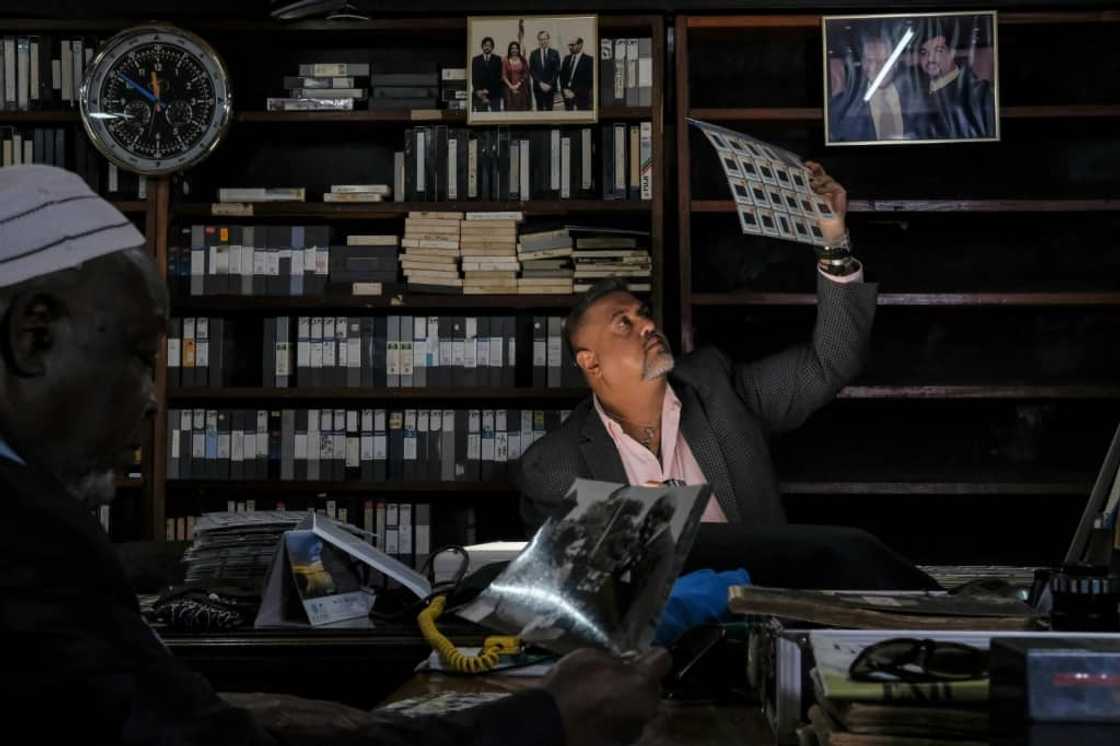 Mohamed Amin's son Salim manages his enormous private archive Mohamed Amin's son Salim manages his enormous private archive