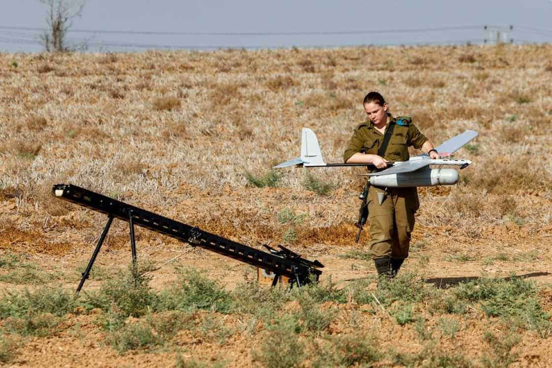 Each month, Israel uses drones above Gaza for 4,000 flying hours -- the equivalent of five of the unmanned aircraft permanently in the sky