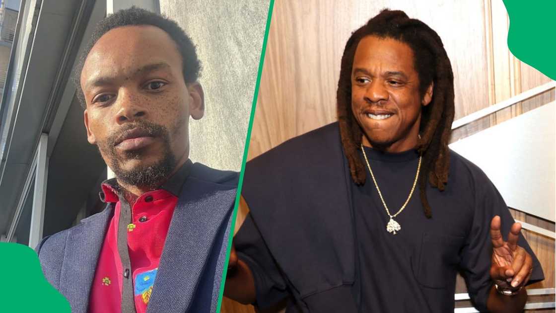Nota Baloyi alleges Jay-Z blocked his account. Nota Baloyi alleges Jay-Z blocked his account.