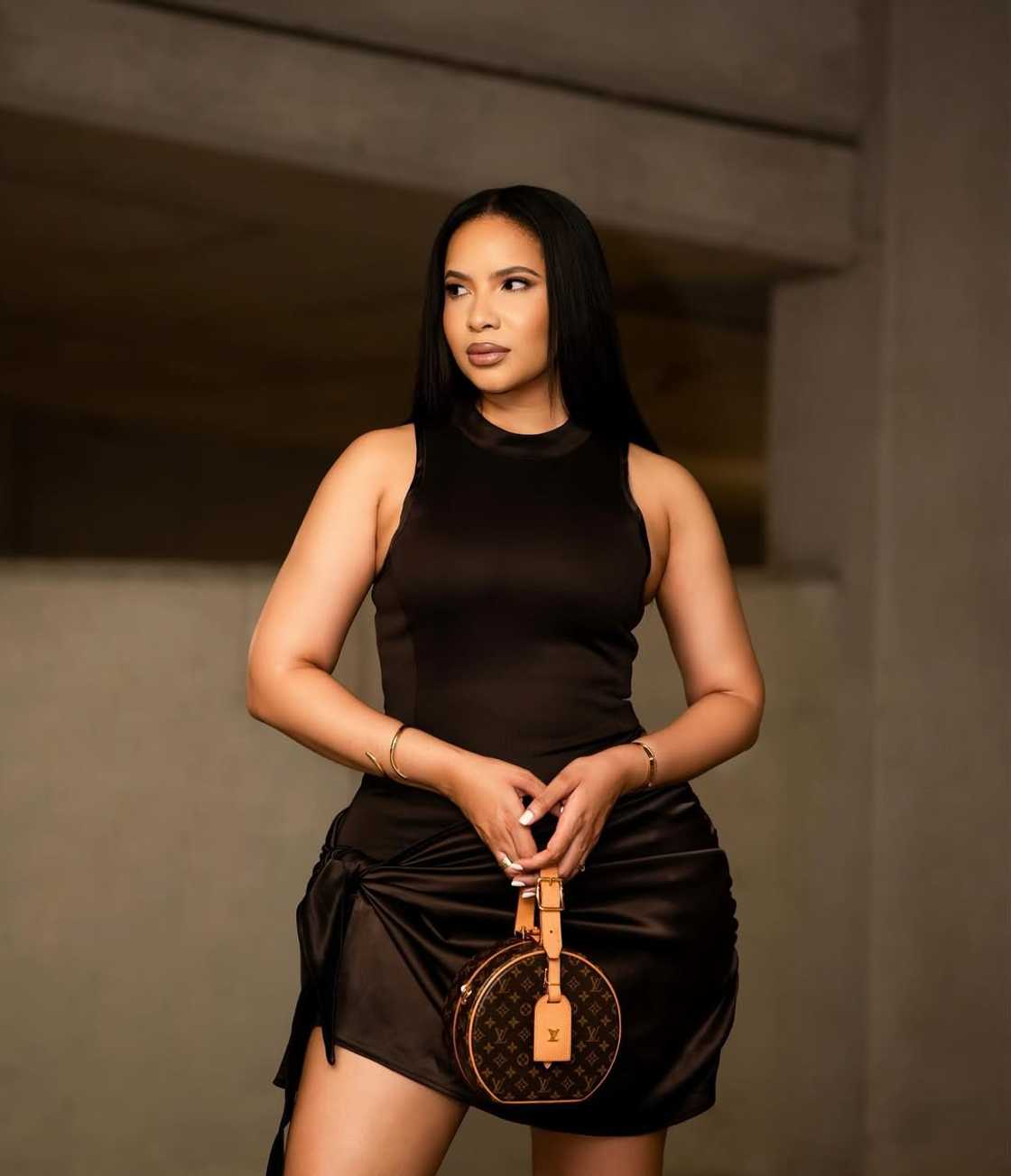 Thuli Phongolo shows off R24k Gucci dress