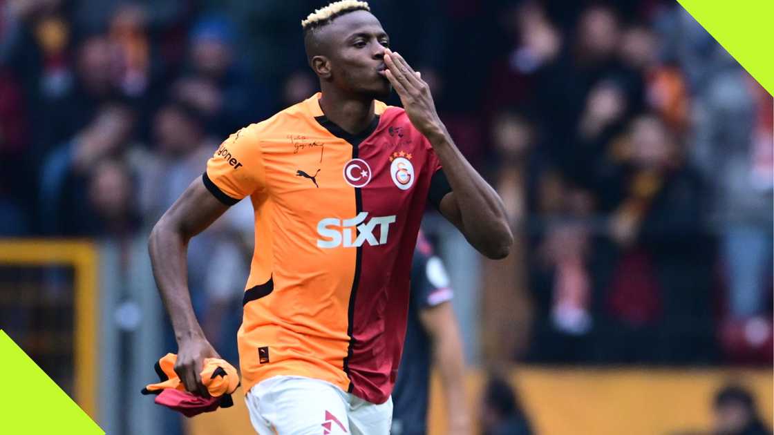 Victor Osimhen, Galatasaray, Samsunspor, RAMS Park, Istanbul, Turkiye, Super Lig.