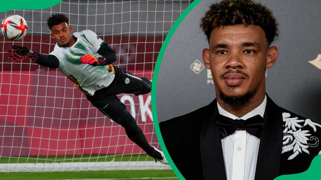 Ronwen Williams during the 68th Ballon d'Or Ronwen Williams during the 68th Ballon d'Or