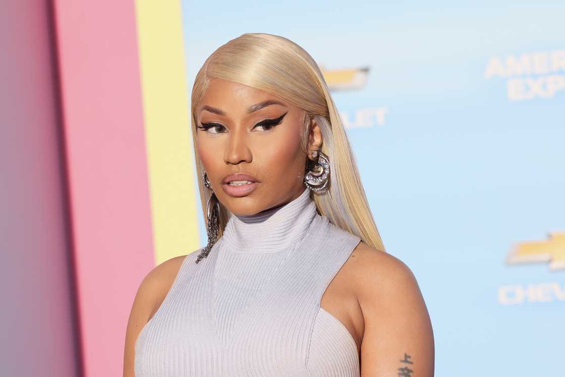 Nicki Minaj at the Barbie premiere Nicki Minaj at the Barbie premiere