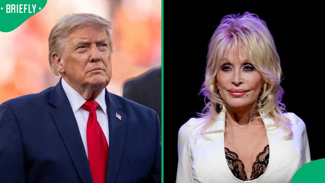 Donald Trump has honoured Dolly Parton Donald Trump has honoured Dolly Parton