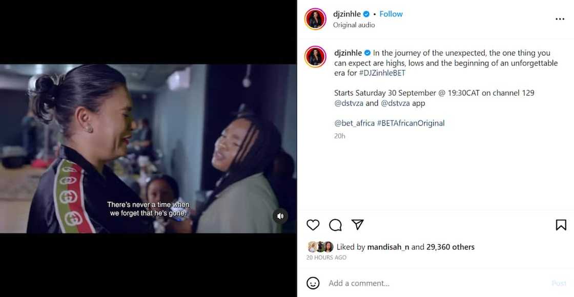 DJ Zinhle's third season of 'DJ Zinhle: The Unexpected' is set to premiere on Saturday, 30 September DJ Zinhle's third season of 'DJ Zinhle: The Unexpected' is set to premiere on Saturday, 30 September