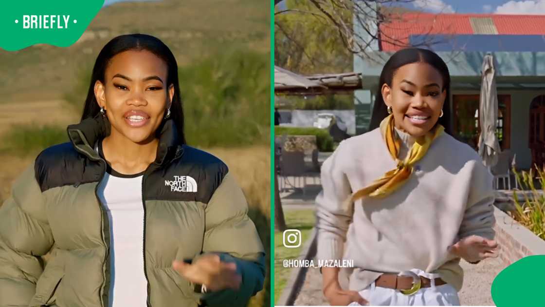Homba Mazaleni auditioned for the Top Billing Presenter search