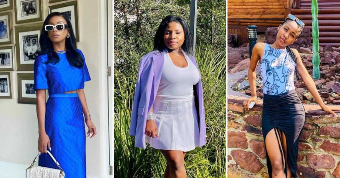 Bonang Matheba, Makhadzi and Thatho Mokoena Bonang Matheba, Makhadzi and Thatho Mokoena