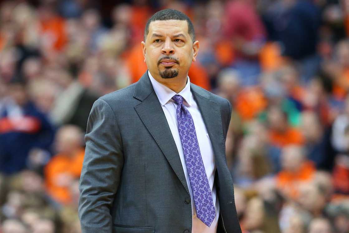 Jeff Capel of the Pittsburgh Panthers looks on against the Syracuse Orange Jeff Capel of the Pittsburgh Panthers looks on against the Syracuse Orange
