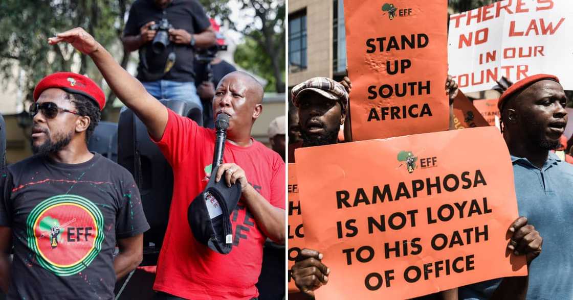 EFF's national shutdown happened on 20 March EFF's national shutdown happened on 20 March