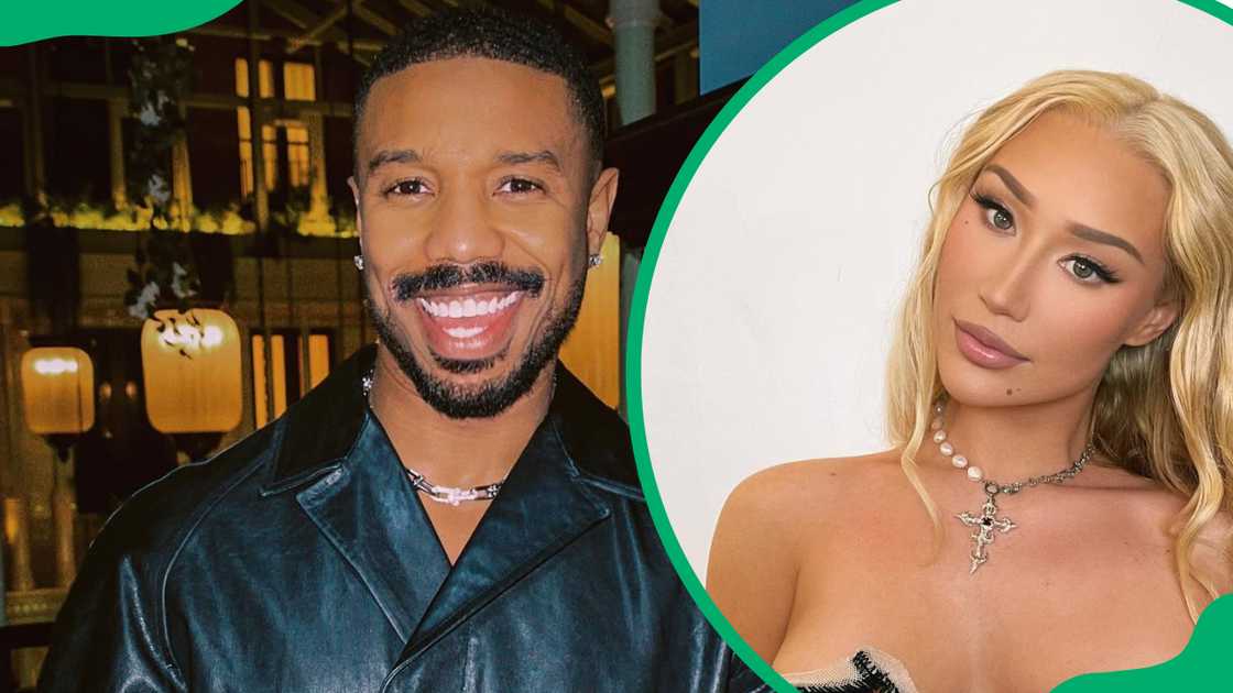 Michael B. Jordan and Iggy Azalea Michael B. Jordan and Iggy Azalea
