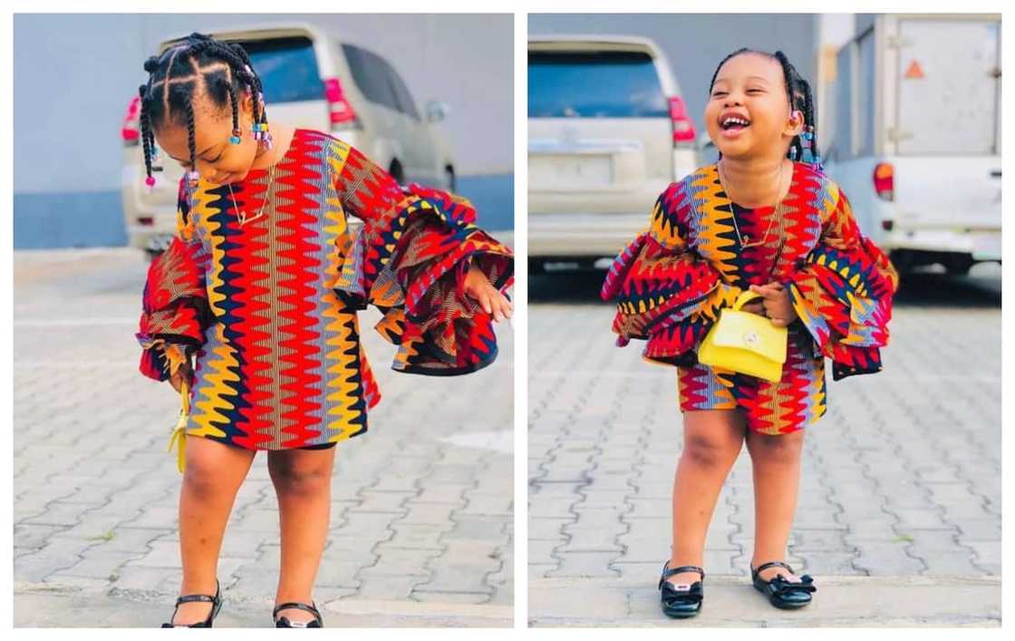Ankara style for baby girl Ankara style for baby girl