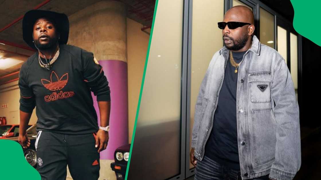 DJ Maphorisa's video went viral on social media DJ Maphorisa's video went viral on social media