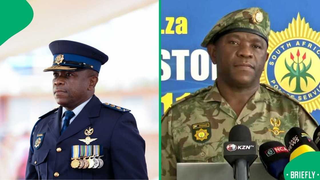 A photo of KwaZulu-Natal police commissioner General Nhlanhla Mkhwanazi captured attention for his surprisingly sharp and polished appearance, not his policing duties