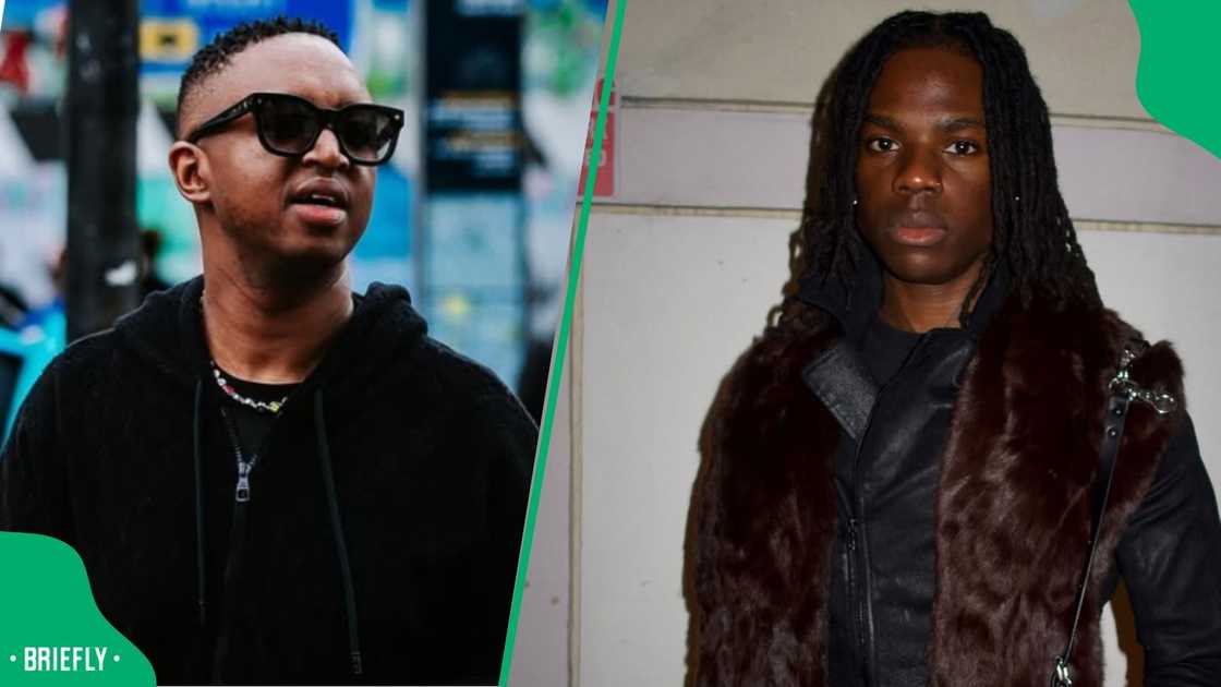 DJ Shimza hung out with Rema DJ Shimza hung out with Rema