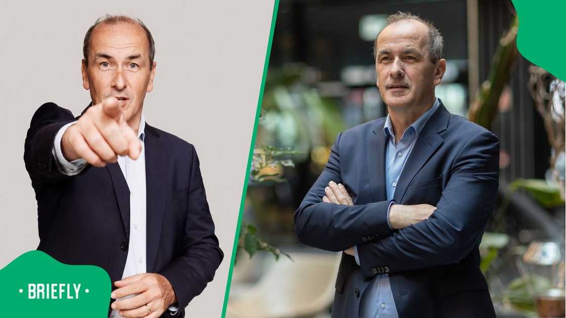 Zsolt Hegedűs danced after Péter Magyar's electorial win. Zsolt Hegedűs danced after Péter Magyar's electorial win.