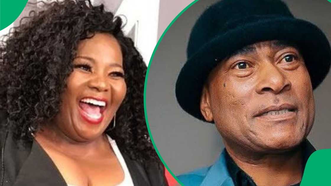 Winnie Khumalo and Doc Shebeleza celebrated Winnie Khumalo and Doc Shebeleza celebrated