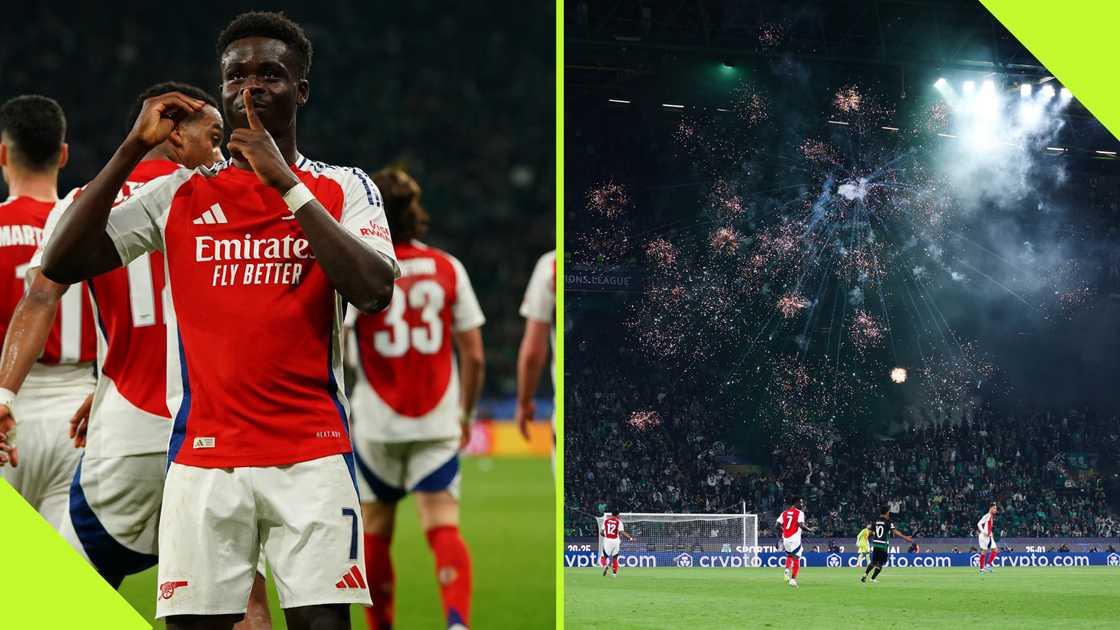 Arsenal handed Sporting CP their first defeat of the season Arsenal handed Sporting CP their first defeat of the season