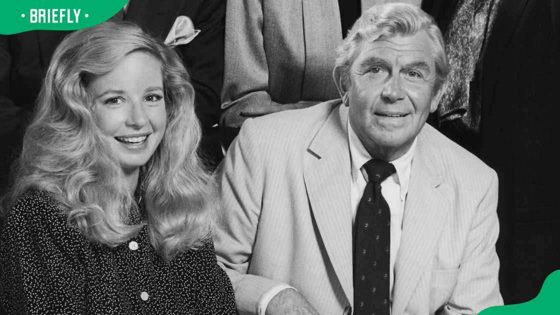 Kari Lizer and Andy Griffith