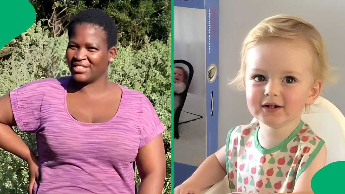 Mzansi peeps show love to a nanny who teaches a toddler a native language