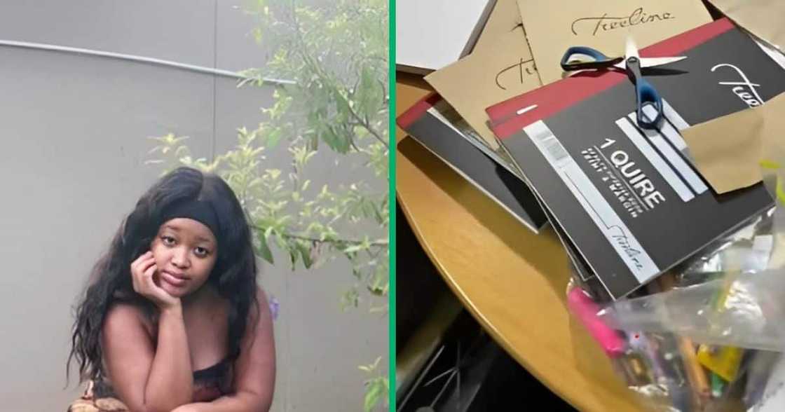 TikTok video shows KFC paper bags as book covers TikTok video shows KFC paper bags as book covers