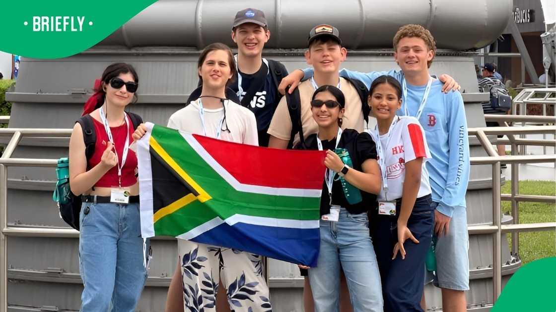 Their impressive spacecraft design earned them a spot in the finals and an individual creative genius award for one team member