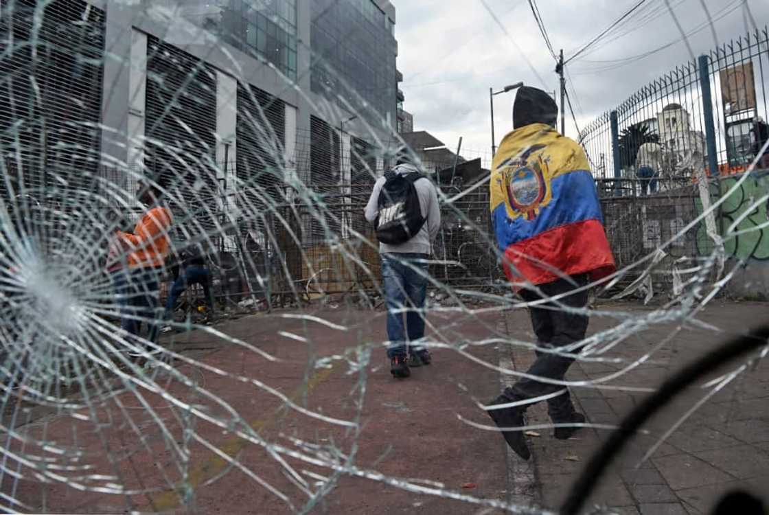 The protests have cost the economy some $50 million per day, according to the government The protests have cost the economy some $50 million per day, according to the government