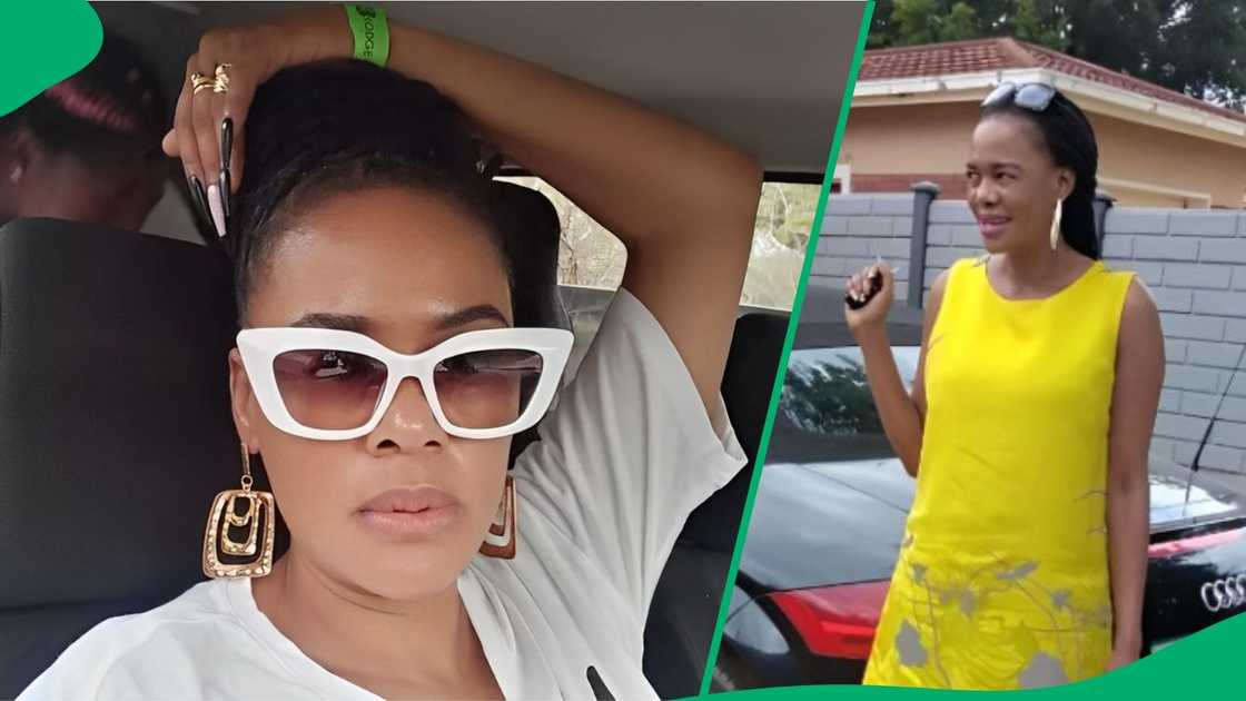 A woman needed help reading her bank balance. A woman needed help reading her bank balance.