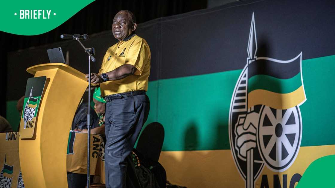 ANC president Cyril Ramaphosa said the party is not in a terminal state