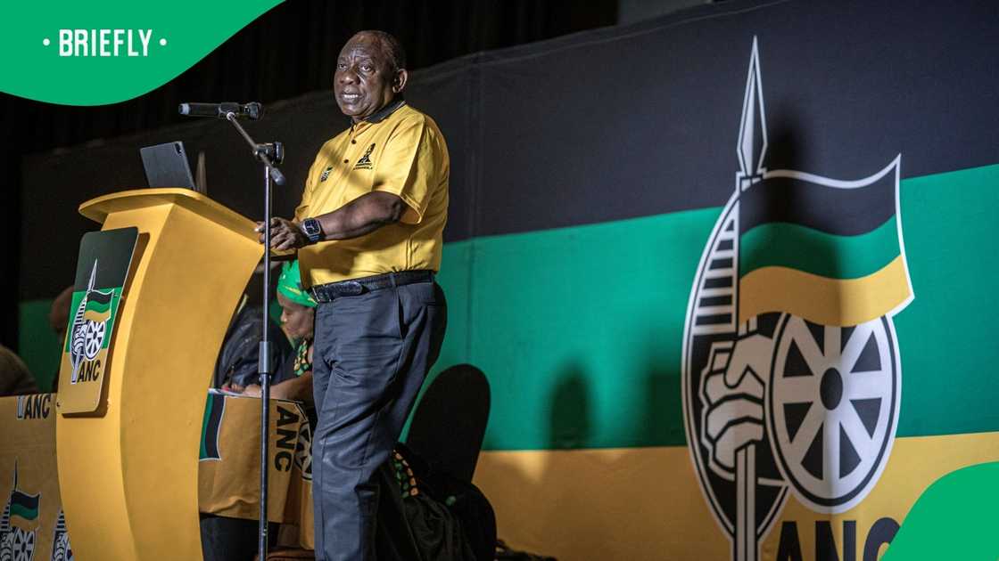 ANC president Cyril Ramaphosa said the party is not in a terminal state ANC president Cyril Ramaphosa said the party is not in a terminal state