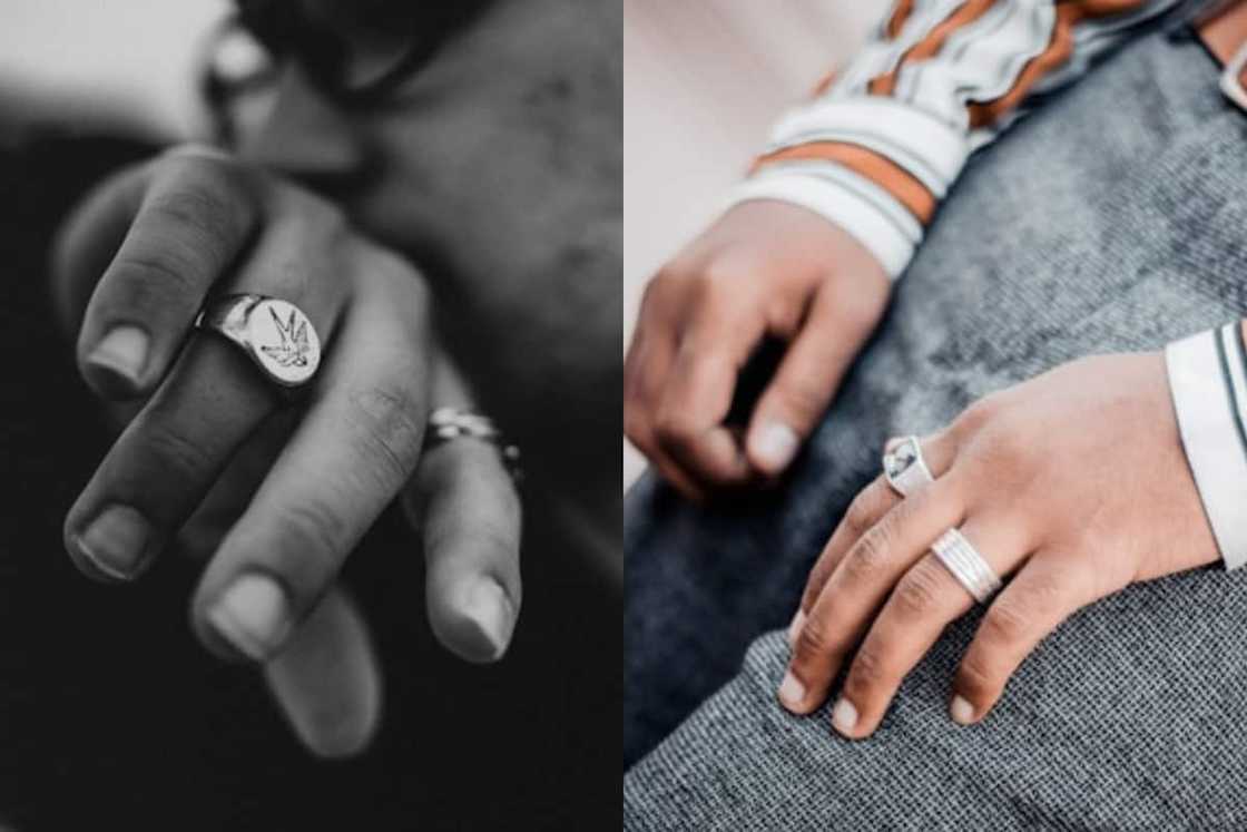 Pairing different rings Pairing different rings