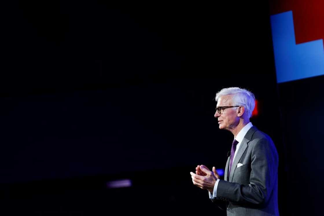 Washington Post publisher Fred Ryan speaks at a conferenece in Washington in November 2022 Washington Post publisher Fred Ryan speaks at a conferenece in Washington in November 2022